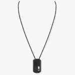 Messika - Move Titanium Black GM Diamond Pendant Necklace